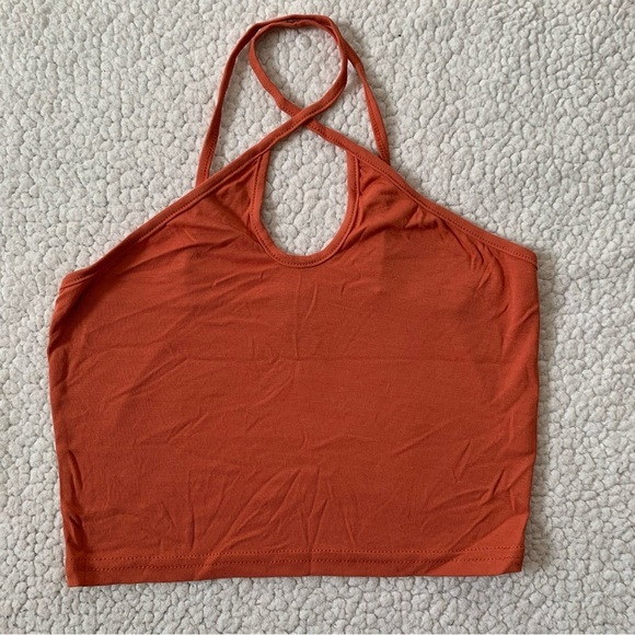 Halter Cropped Top - Picture 2 of 9